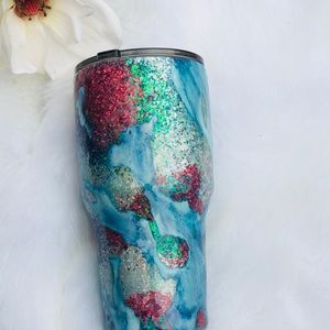 Custom Geode Inspired Tumbler